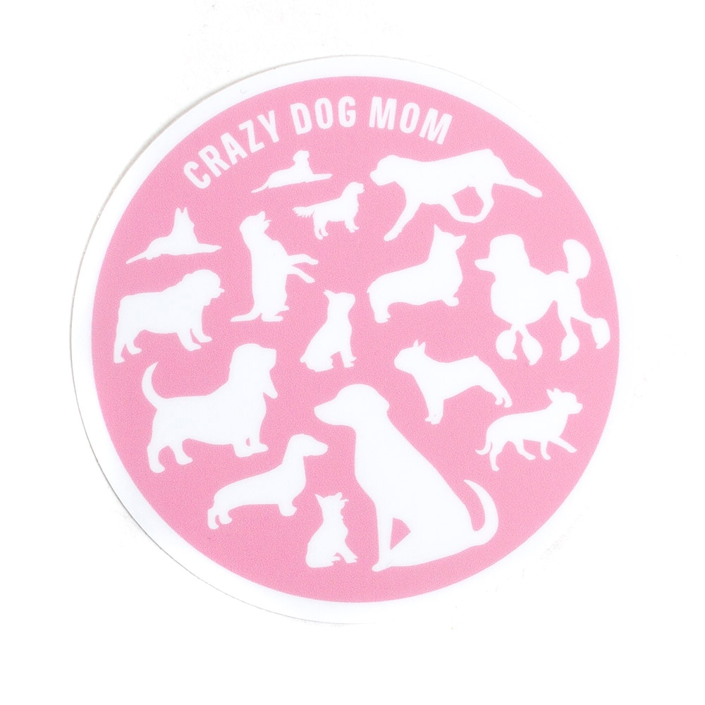 Stickers Northwest, 3", Sticker, Crazy Dog Mom